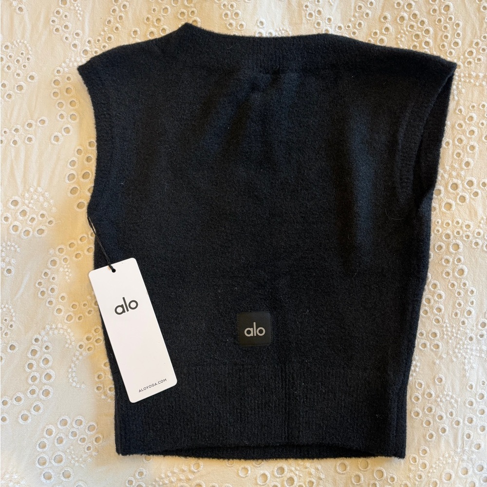 NWT Alo Yoga Snuggle Up Sweater Short Sleeve - Picture 7 of 9